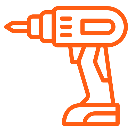 perceuse orange